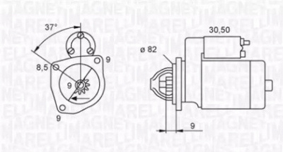 MAGNETI MARELLI 063721045010 -  